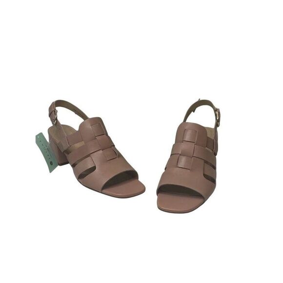 Easy Spirit Evolve Dress‎ Sandal Women's 8.5 Pink Comfort Cushioned Leather NEW - Picture 1 of 9